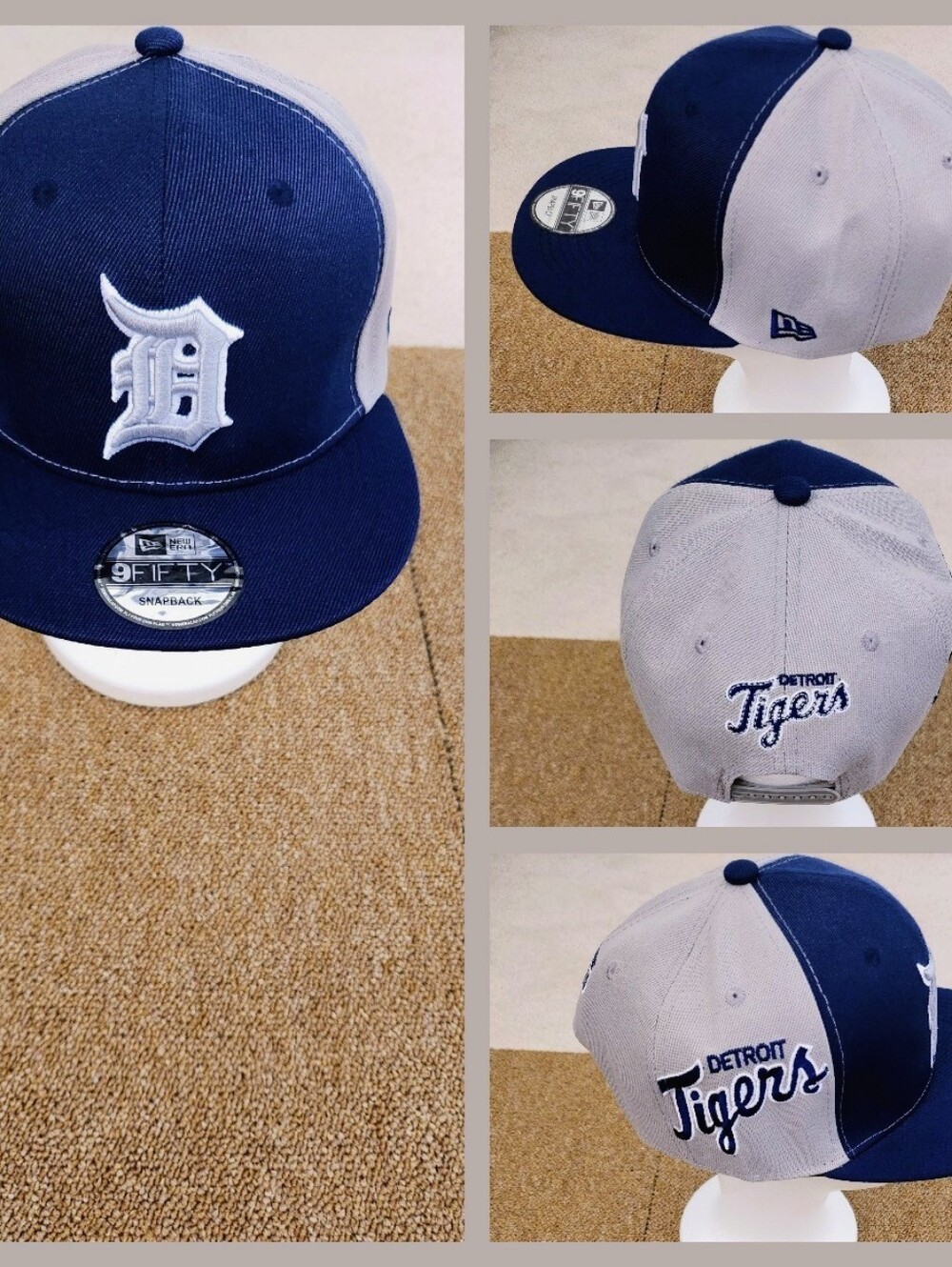 DETROIT TIGERS MLB BASEBALL SNAPBACK HAT.